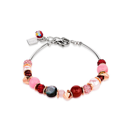 *Браслет Coeur de Lion Red-Rose *4864/30-0319