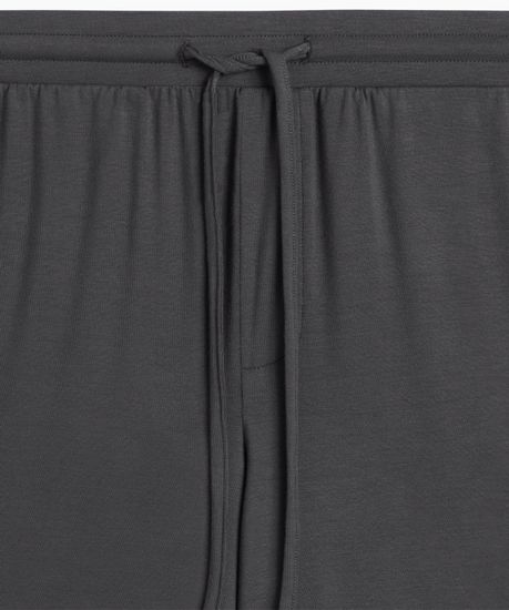 Пижама мужская с коротким рукавом и шортами Atlantic BNMP-005, вискоза, темно-серый меланж