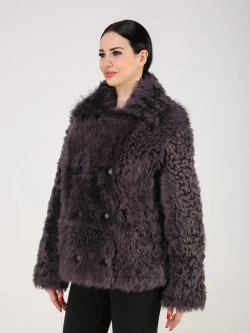 Дубленка зимняя шуба натуральная короткая