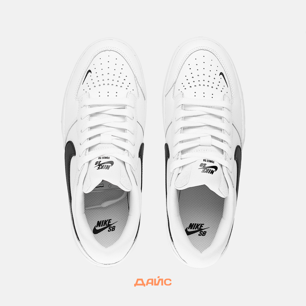 Кеды Nike SB Force 58 PRM Leather "White"