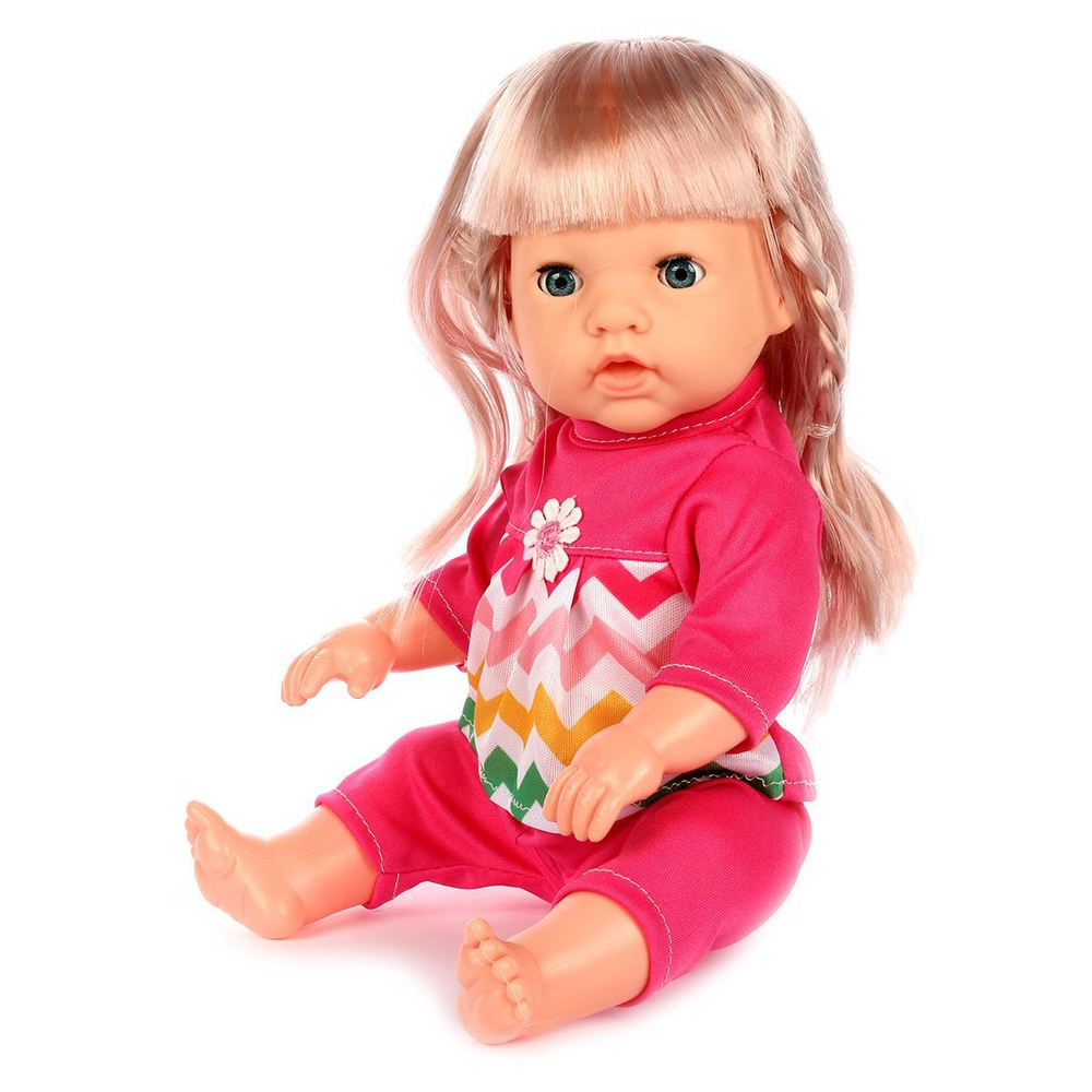 Кукла функц. 38см. "Моя малышка" звук, пьет, писает, с аксесс. коробка AD7729-11