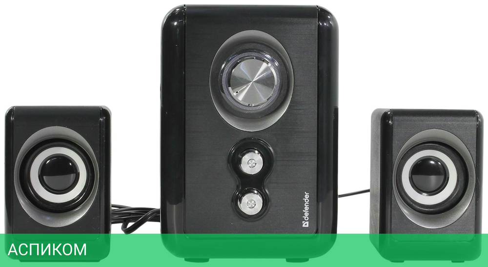 Акустика Defender V11 2.1 черный (65111)