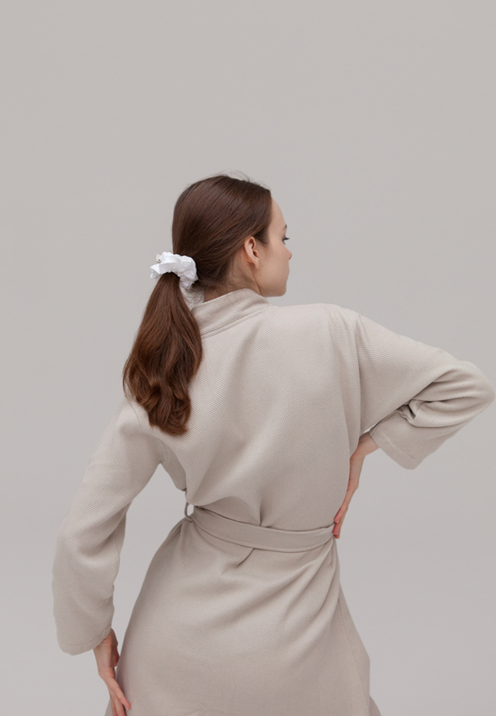 Резинка сатиновая для волос Luxberry в ассортименте