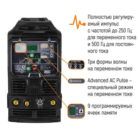 PowerTig 210 EXT Everlast Установка аргонодуговой сварки 3EV210P