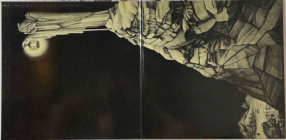 Винтажная виниловая пластинка LP Led Zeppelin IV (Japan 1976) (No Obi) Black Dog P-10125A