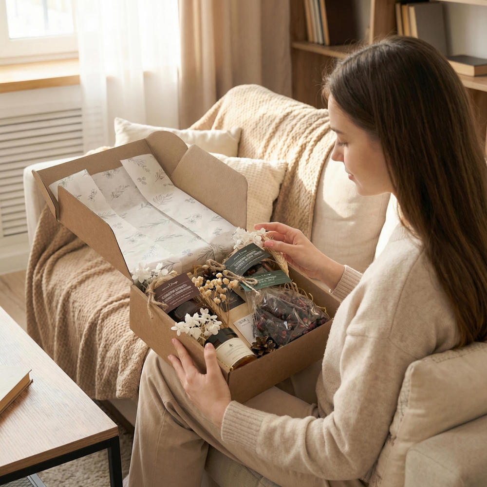 Подарочный ящик "Золотая коллекция вкусов"