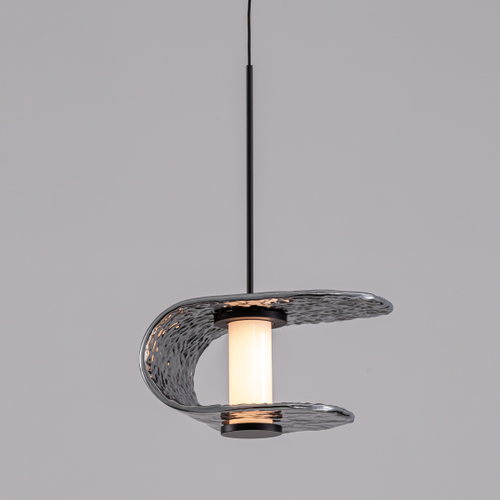 Подвесной светильник MD24020901-1A black/smoky