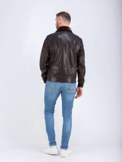 Куртка кожаная из натуральной кожи