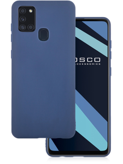 Чехол ROSCO для Samsung Galaxy A21s оптом (арт. SS-A21S-COLOURFUL-BLUE)