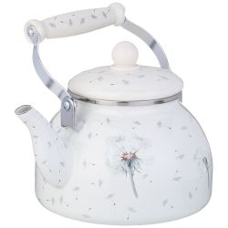 ЧАЙНИК AGNESS ЭМАЛИРОВАННЫЙ СЕРИЯ "DANDELION", 2,6 Л