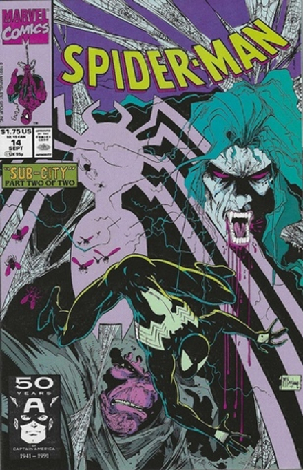 Комикс Spider-Man #13-14 Sub-city parts 1-4