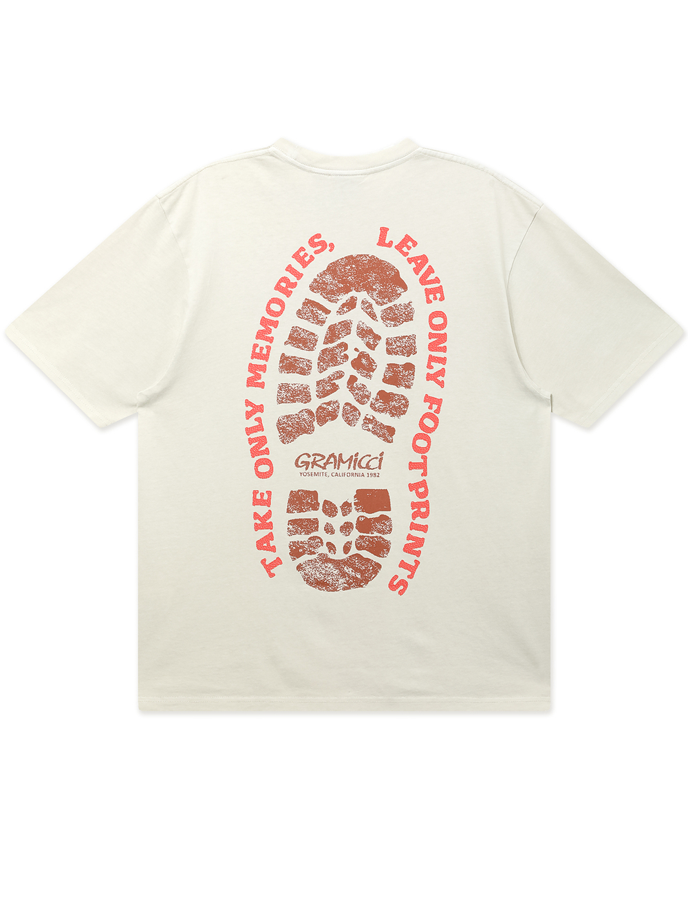 Мужская Футболка Footprints Tee Pigment Dyed