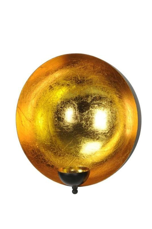 Подсвечник настенный "Голди" большой 20,5x13x22см