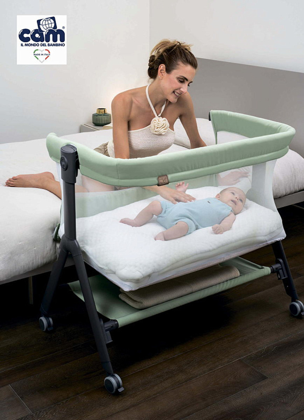 Колыбель CAM Sempreconte Air 170 зелёный