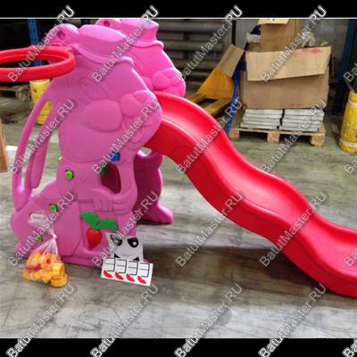 Маленькая детская горка "БЕЛОЧКА" TG006-01