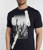 Футболка Armani Exchange - темно-синий(3DZTHR ZJBYZ)