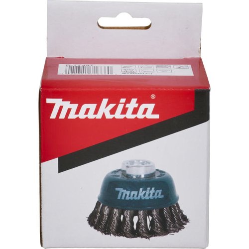 Щетка Makita 75 мм проволочная чашечная   D-77497