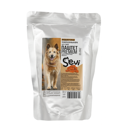 Паштет Sevi для собак со вкусом ягненка 500 гр