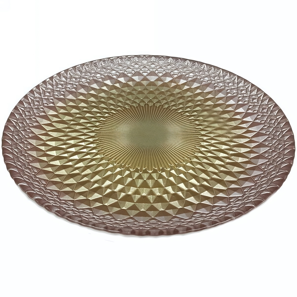 Тарелка 28см «Барокко голд»