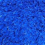 Трава искусственная "Деко 20" синяя, ширина 2м, рулон 25м, 50 кв.м