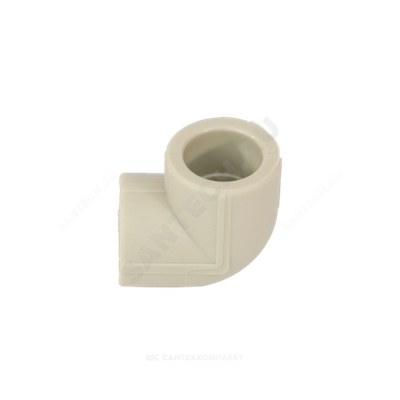 Угольник PP-R серый Дн 25х90гр внутренняя пайка VALFEX 10108025Г