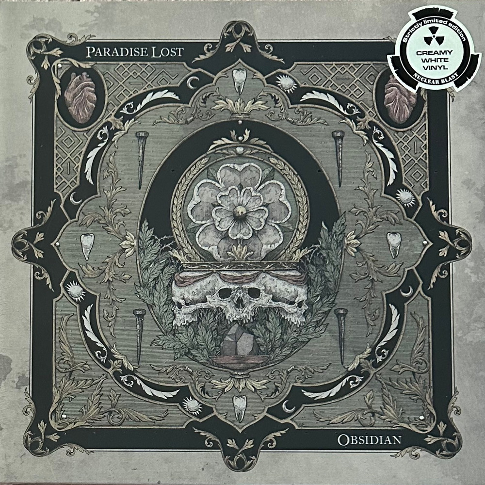 Paradise Lost ‎– Obsidian (Европа 2020г.) Creamy white