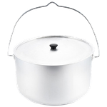 Котелок Следопыт Костровой PF-CWS-P120 8л Цилиндрический Алюм.