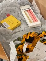 Цветочный бокс с подсолнухами