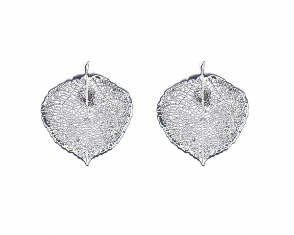 Пусеты листья Ester Bijoux Осина LF30C-S BW