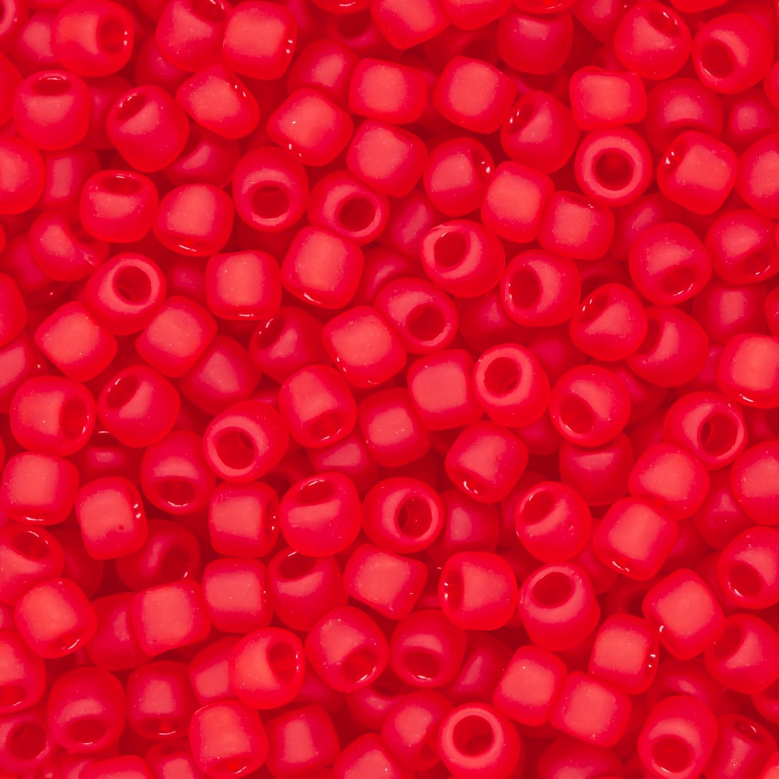 Японский бисер TOHO Round 8/0 (№5F), прозрачный матовый