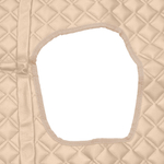 Ковры SCANIA 5 серии R (механика) (экокожа, бежевый, бежевый кант, синяя вышивка)