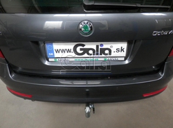 Фаркоп оцинкованный Galia S086C для Skoda Octavia II седан/универсал 2005-2013, Skoda Octavia Scout 2008-2013(паспорт и сертификат в комплекте)(без электрики)
