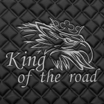 Ковры SCANIA 5 серии R (механика) (экокожа, черный, серый кант, серая вышивка)