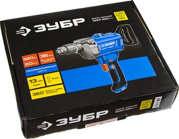 ЗУБР 820 Вт, 13 мм, дрель-миксер, Профессионал (ЗДМ-820 РМ)