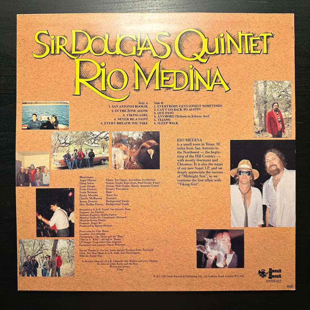 Sir Douglas Quintet - Rio Medina (Скандинавия 1984г.)