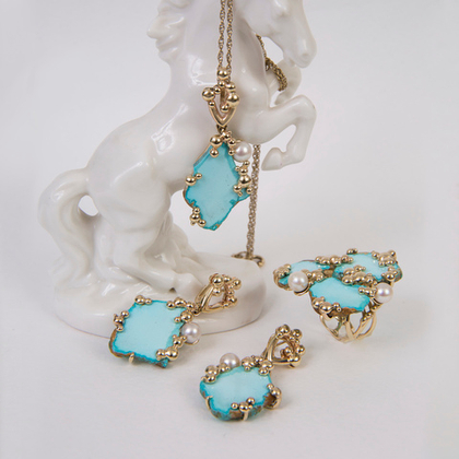 Комплект с Бирюзой Морская Царица