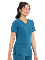 Футболка медицинская женская Cherokee CK786A, небесно-голубой, S