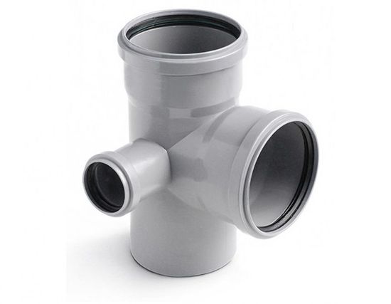 Крестовина ПВХ Д.110/110/50 Левая