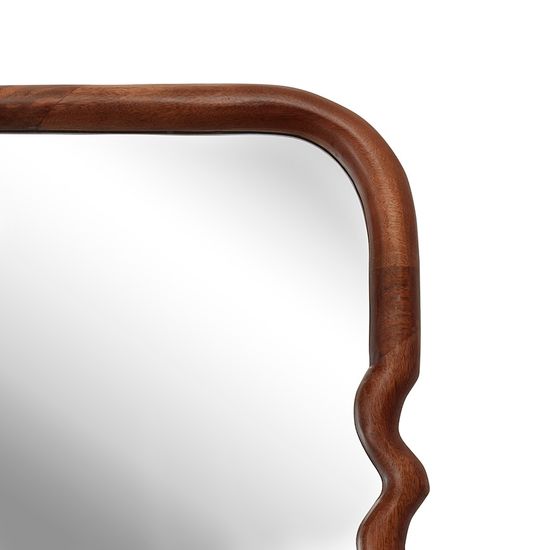 Зеркало fluid, 54х180 см, коричневое