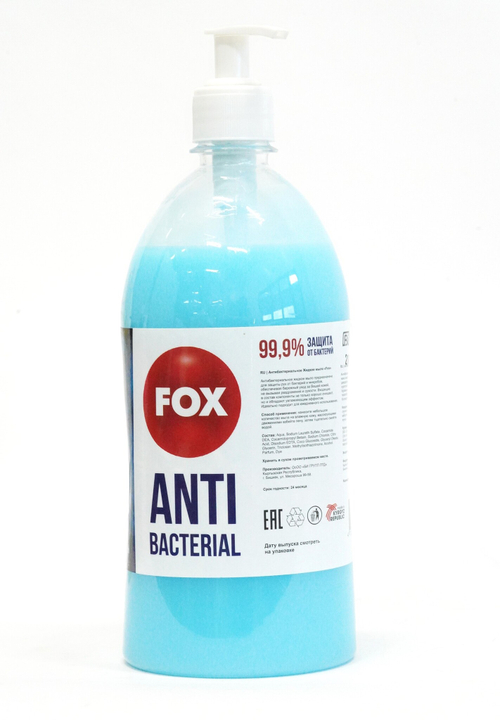 КРЕМ-МЫЛО ЖИДКОЕ FOX АНТИБАКТЕРИАЛЬНОЕ 950МЛ