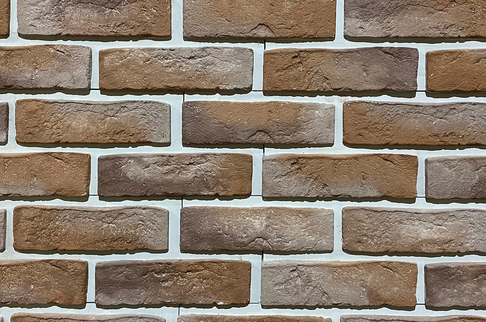 Навесной декоративный камень Каньон, коллекция Конаковский кирпич