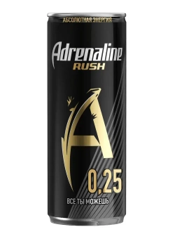 Энергетический напиток Adrenaline Rush, 250 мл