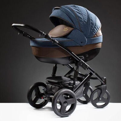 Детская коляска Esperanza Lotus Puento 3 в 1 (синий)