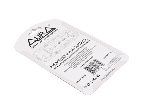 Межб. кабель AURA RCA-B05 SE 0.5 м