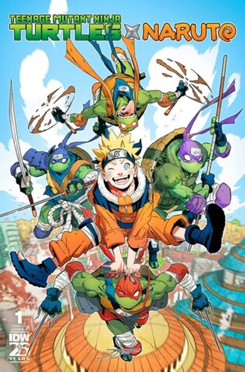 Teenage Mutant Ninja Turtles X Naruto #1 (Cover A) – купить по