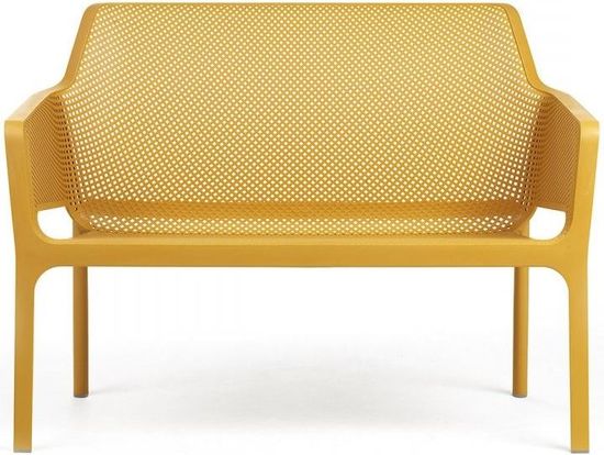 Диван Net Bench пластиковый  желтый Nardi Италия