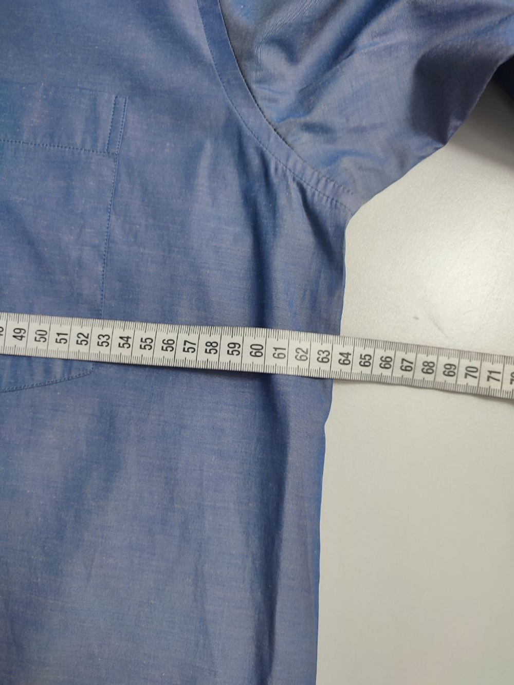 Рубашка Conti Uomo однотонная 42 размер