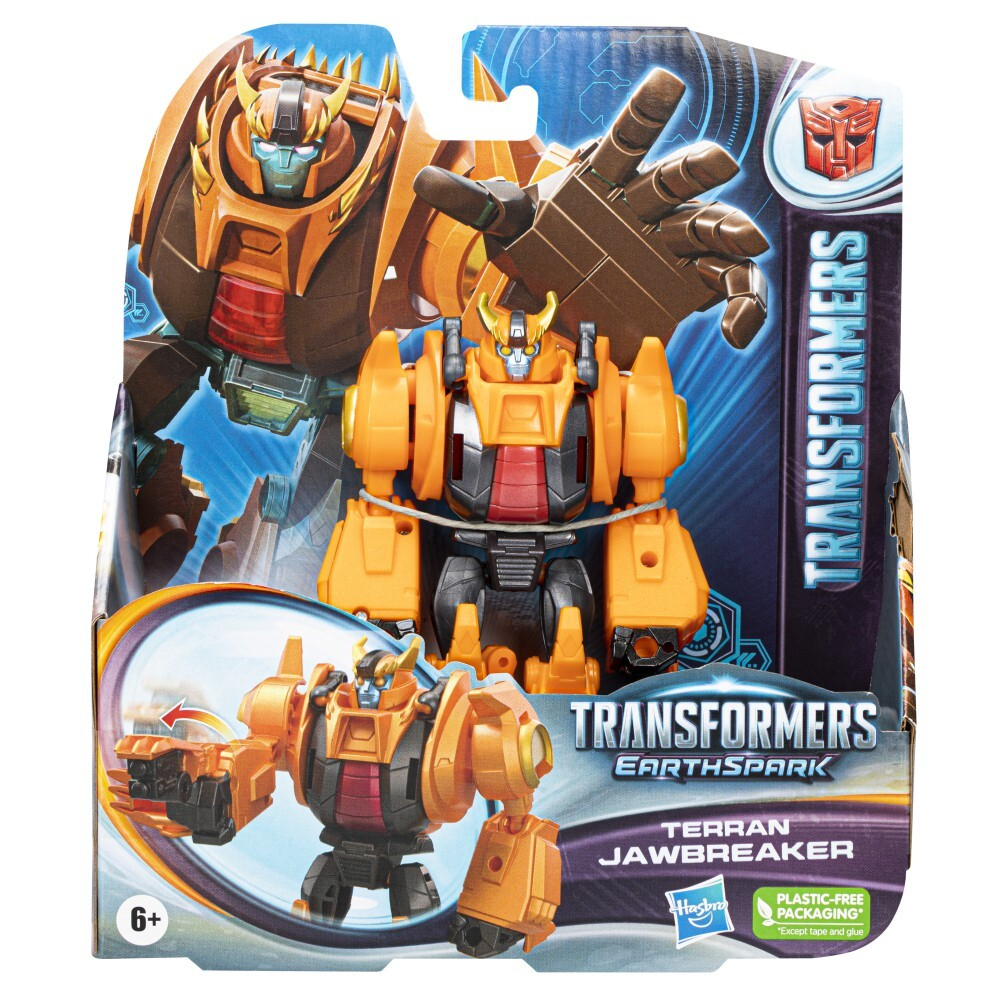 Hasbro Transformers EarthSpark — фигурка Terran Jawbreaker Warrior F6730 / артикул   F6230 F6730  / GTIN 5010996146724