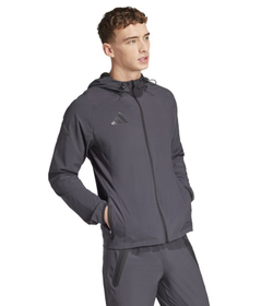 Куртка теннисная Adidas Tiro 25 Pro Vis Tech Travel - carbon