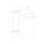 LM3806C Смеситель Lemark Minima для раковины